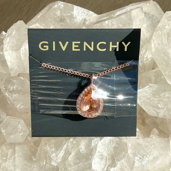 Givenchy Rose Gold Necklace with Pendant NWT - Picture 4 of 7